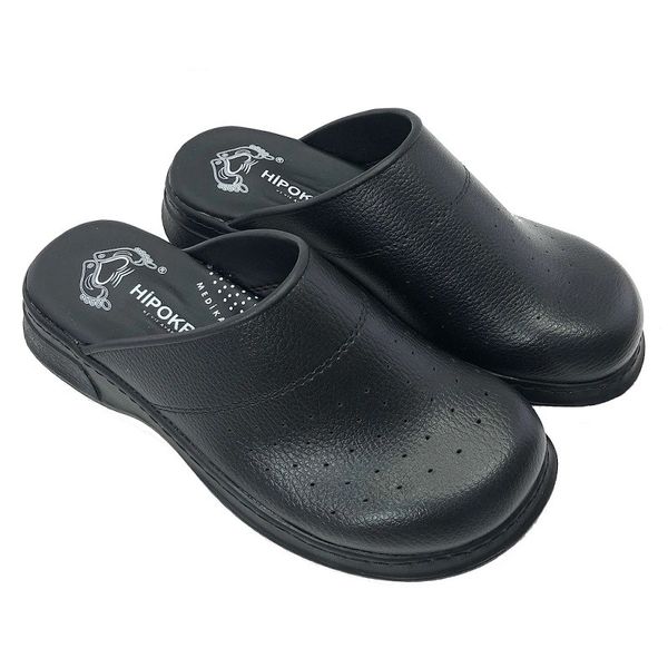 

orthopedic sabo slippers doctor nurse hospital asci, Black