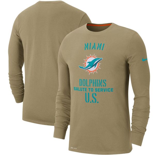 miami dolphins mens long sleeve shirt