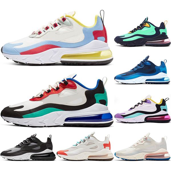 

react fashion athletic men running shoes bauhaus white red optical beige jogging outdoor sports mens trainers designer sneakers 36-45