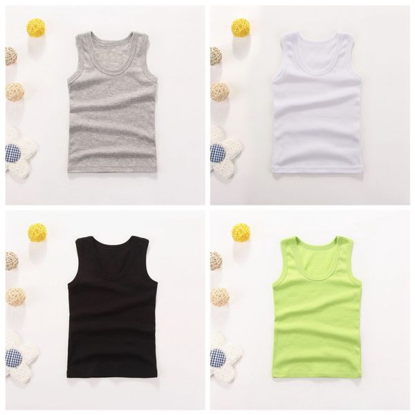 

baby girls vest undershirts kids singlet cotton underwear summer children tanks beach camisoles clothing for 3-8t, Camo