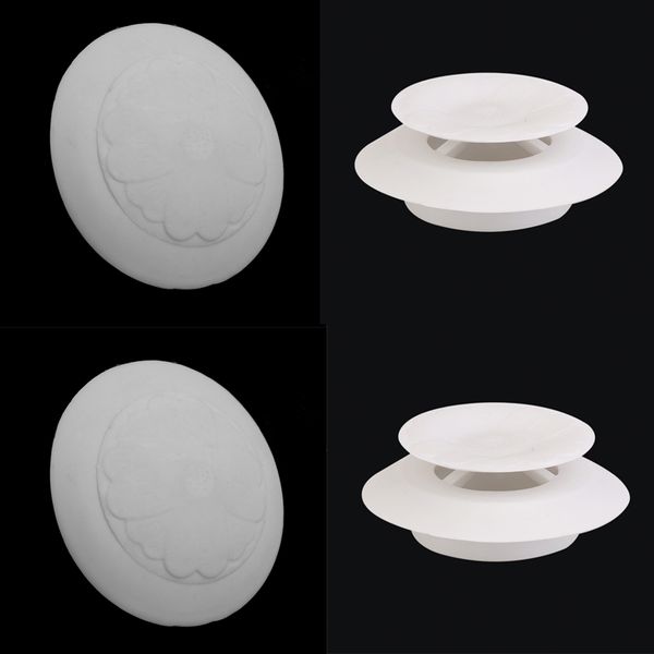 

4pcs bathtub drain pop up plug sink basin ser strainer basket white 4cm