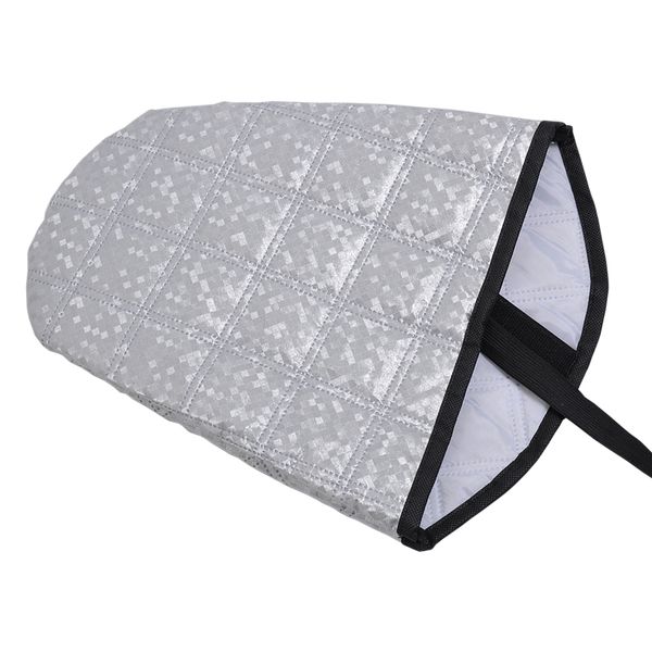 

car windshield snow cover ice protector sun shield pouch with reflector ears
