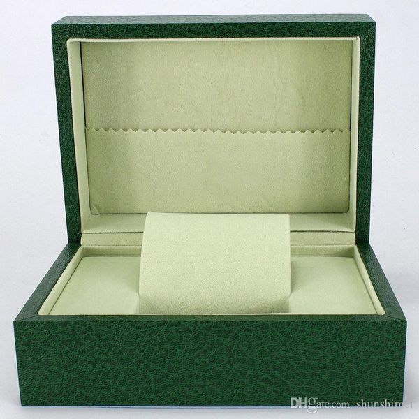 

luxury watch mens for rolex watch box original inner outer womans watches boxes men wristwatch green box booklet c, Black;blue