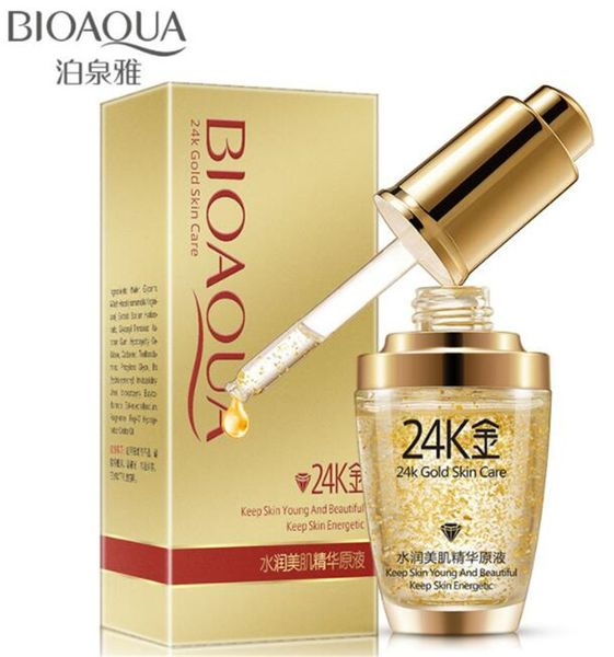 

Bioaqua 24k gold foil face cream kin care toner moi turizing 24 k gold day cream hydrating e ence erum 30ml for women dhl