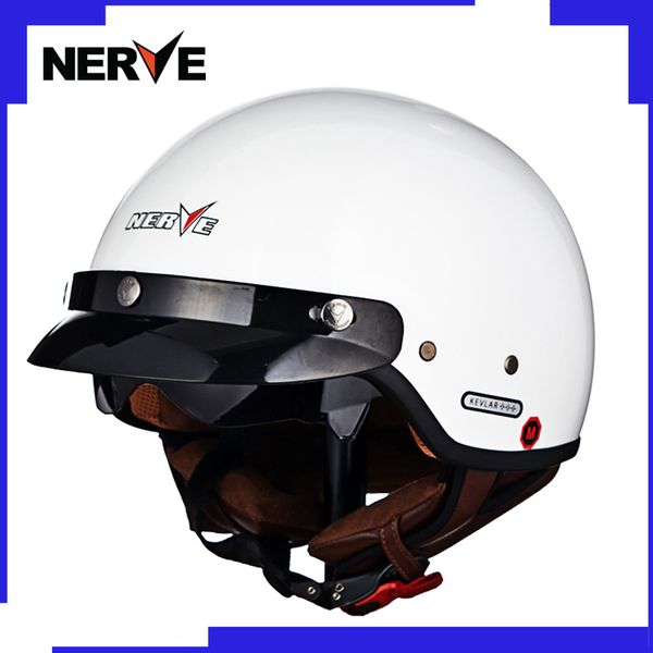 

nerve retro motorcycle helmet half face professional motocross motobike racing helmet men women