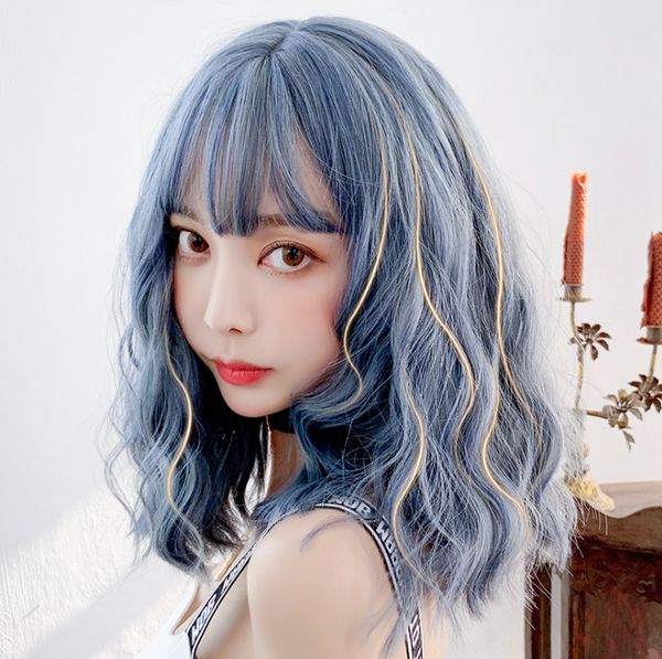 New Simulation Hair Short Hair Net Red Natural Full Head Realistic