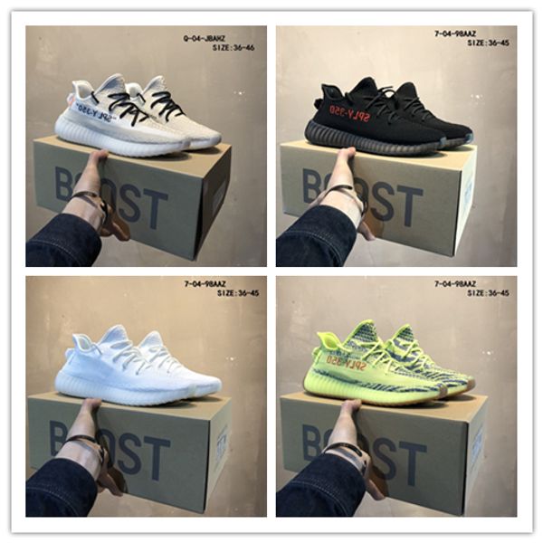 

with box] sneakers 350 women and men synth lundmark antlia citrin cloud white reflective v2 shoes 350 a1265 36-47