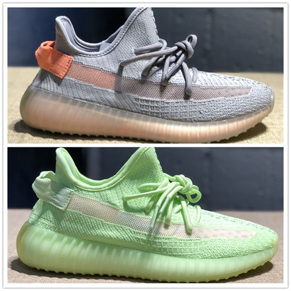 

2019 black reflective kanye west men designer shoes mens womens cream white true form sports shoes running sneaker 5-13