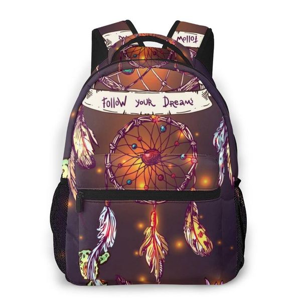 

women backpack with multiple using women backpacks bright boho dreamcatcher and cactus female school bag girls travel bag