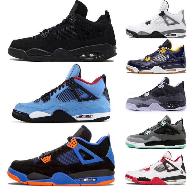 

New Mens Bred New Basketball Shoes 4 4S Tattoo 140 cavs Singles Day Pure-Money Mars-Blackmon Sports man Trainers Sneakers size 7-13