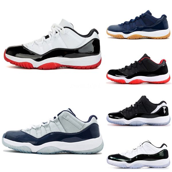 

mens jumpman 11 low basketball shoes 11s black toe court purple shattered backboard designer sports shoes fashion sneakers #697