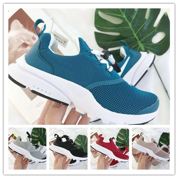 

коробка) горячие продажи марка да prestos дети light casual спортивная обувь мальчиков и девочек кроссовки детские кроссовки для размера де, Black