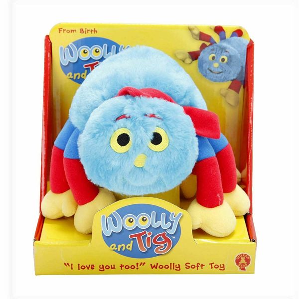 

the new gift woolly and tig - spider woolly plush soft toy 14" cute y200703