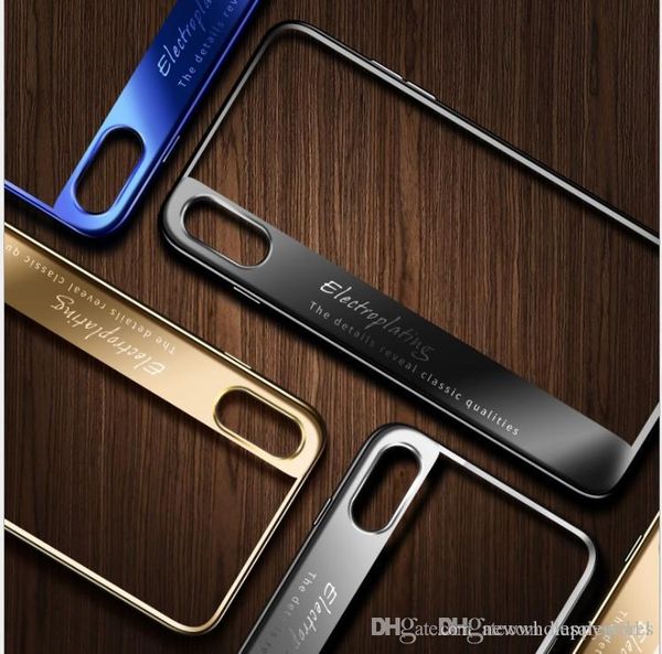

uk0001 creative glamour case for iphonexr iphonexs max cases anti-full electroplating tpu phone cover for iphone 6 7 8 plus shell