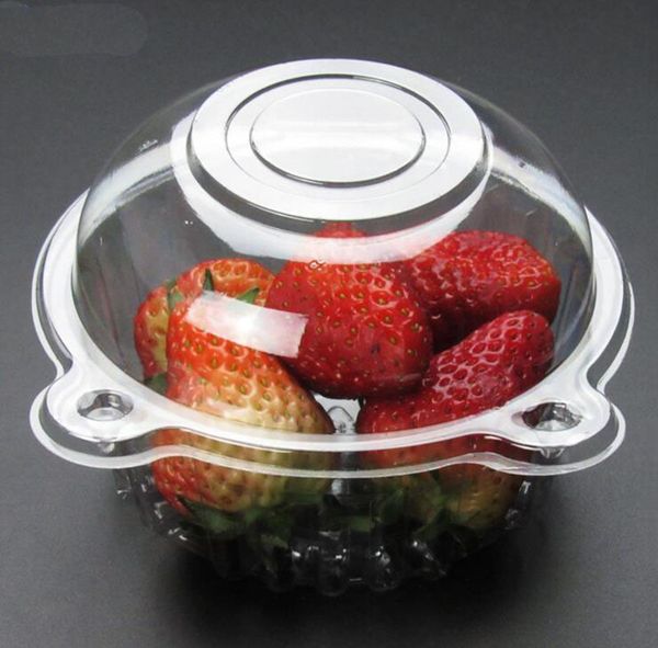 

eco-friendly bakeware hat clear plastic disposable plastic cake container cupcakes packaging box cake box salad bakeware kitchen tool