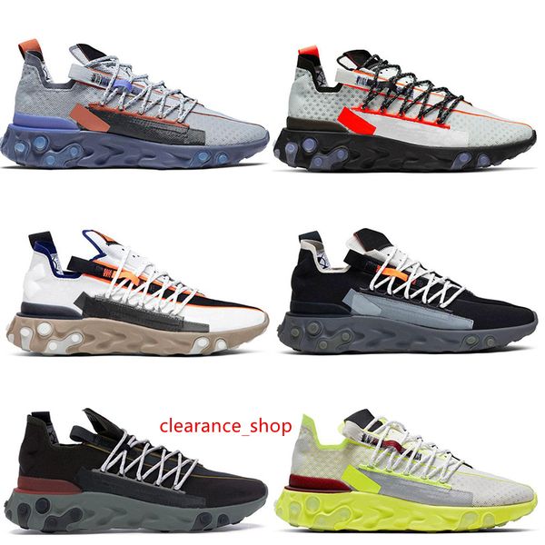 

2020 new arrival running shoes react wr ispa men women ghost aqua wolf grey platinum volt summit white mens trainer sports sneakers 36-45