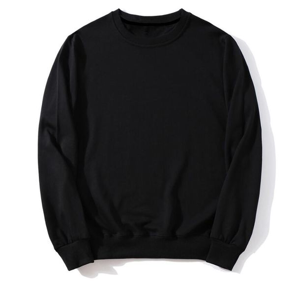 

2019 new fa988 brand men spring autumn hip hop o-neck long sleeve casual cotton hombre sweatshirt street sweatshirt, Black