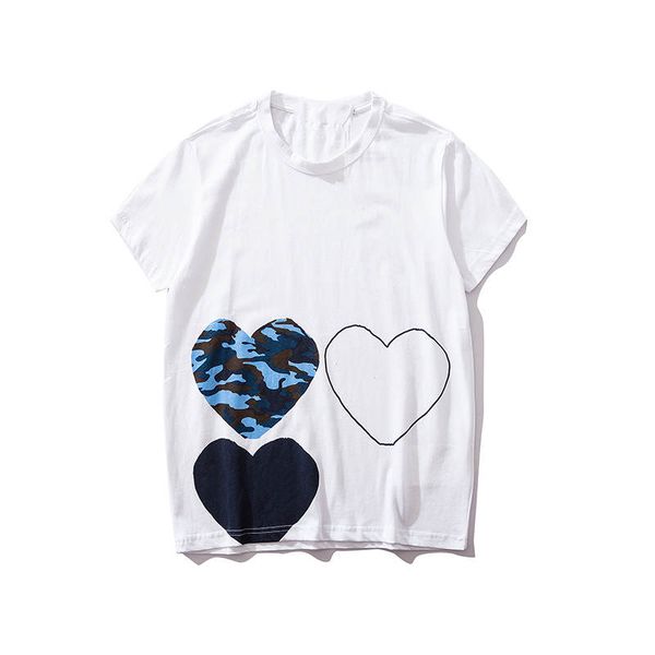 

mens t shirts summer letters print t shirt couple men women fashion style sell heart mens clothing wholesale, White;black