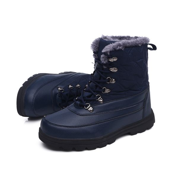 

motorcycle boots motorbike fashion men's large size new moto high tube with outdoor high waterproof cotton shoes botas moto