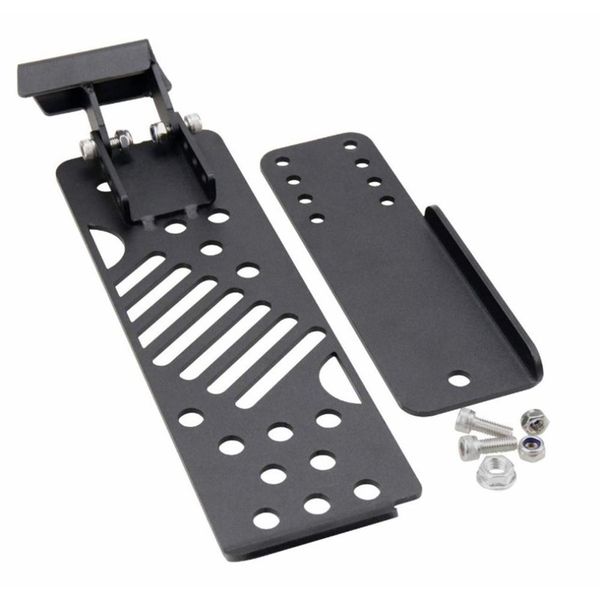 

driver side dead pedal aluminum alloy car left foot feet rest pedal pad for wrangler jl 2018 accessories