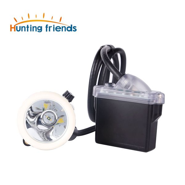 

10pcs/lot Huntinhg Friends Mining Headlight 1+2 LED Miner Lamp 18650 Battery Mining lamp Waterproof Headlight Explosion Proof Cap Miner Lamp