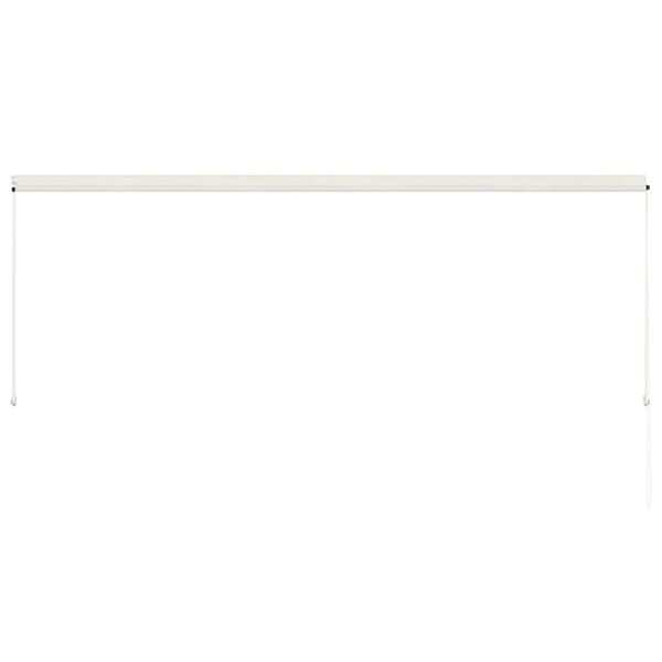 

retractable awning 350x150 cm cream garden sets