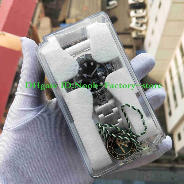 

2 color new real ar factory v2 ver ion 904l eta3135 movement 40mm 116610lv 116610ln black green ceramic bezel automatic men watch
