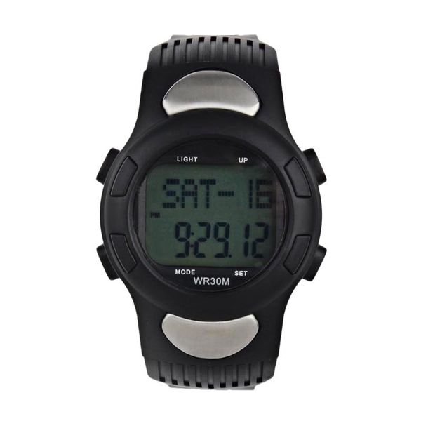 

digital watch men chronograph fitness 3d sport pedometer calories counter watch pulse heart rate monitor relogio masculino, Slivery;brown