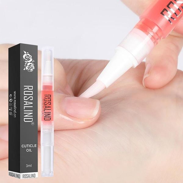 

3ml rose smell nail nutrition oil pen cuticle revitalizer oil prevent agnail nail polish nourish skin new