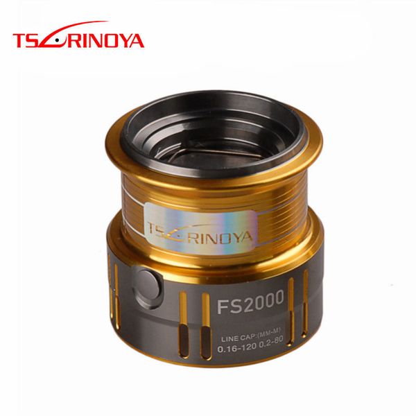 

tsurinoya shallow spool for fs2000 spinning wheel lure fishing reel 9+1bb 5.2:1 lightweight spare spool pesca accesorios
