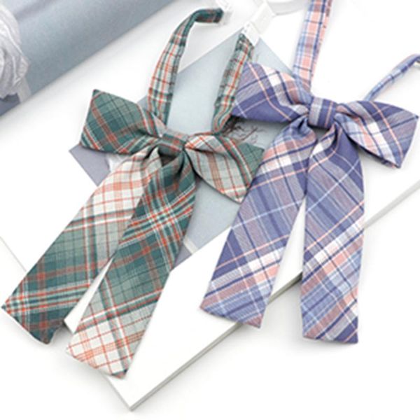 

women girls bowtie striped ladies for business wedding cosplay uniform formal suit shirts accessories bowknot butterfly gift, Blue;purple