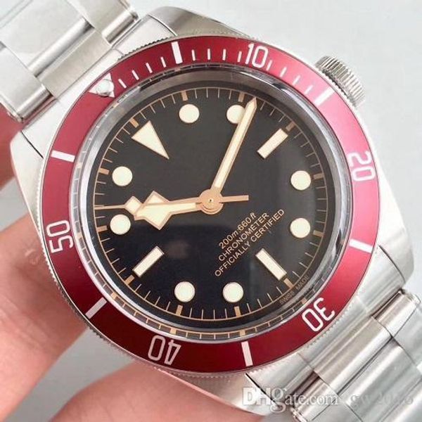 

new luxury watch automatic movment stainless steels band red blue black sport men mens watch watches