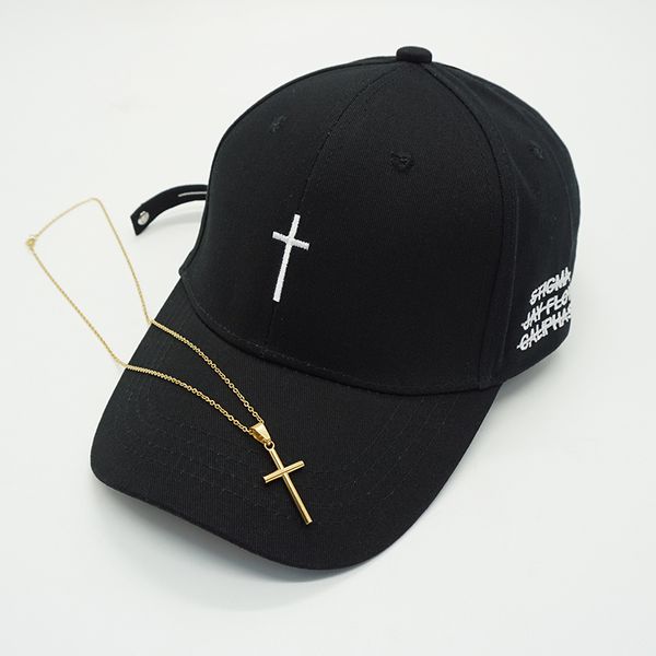 

new men women fashion embroidery cross baseball cap cotton snapback dad hat bone casquette summer couple hip hop caps gorras, Blue;gray