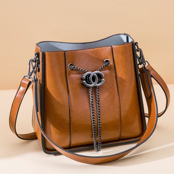 

qiaobao fashion chain bag women leather handbags large capacity shoulder bags handbags tote bag