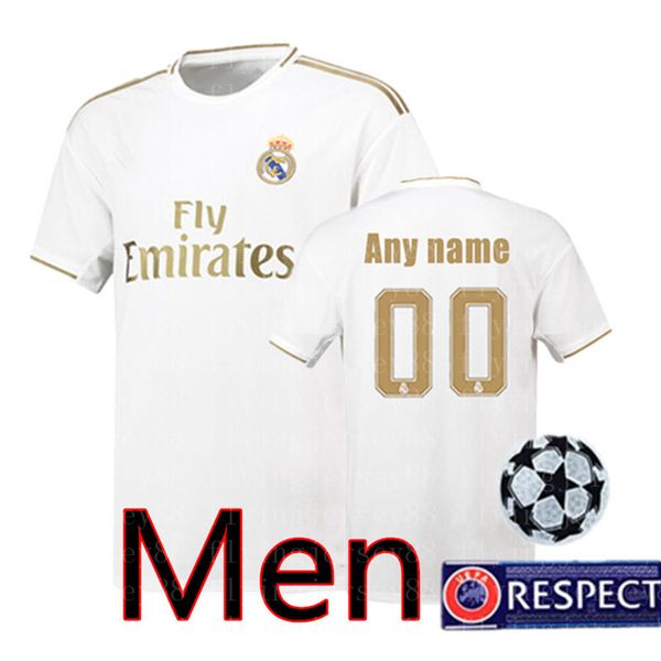 

2019 2020 Реал Мадрид опасности футбол jerse в футболка Рамос Бензема Бэйл Модрич 7887 9999