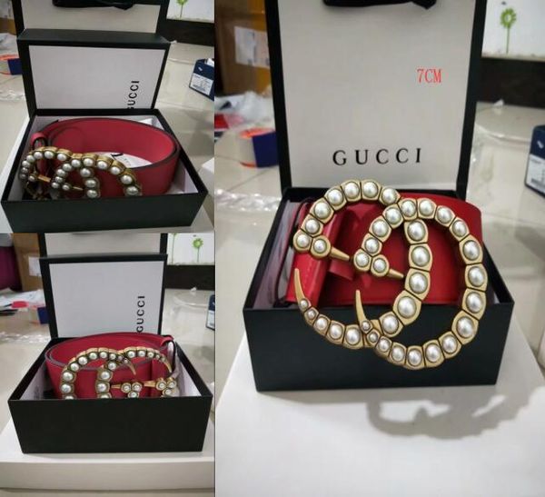 

7cm new men i belt g luxury buckle leather belt for men de igner men belt women wai t belt hipping