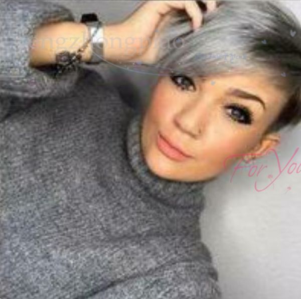 

fzp new wigs for black women pixie cut short like human hair wigs for black women bob synthetic full wigs with for africans