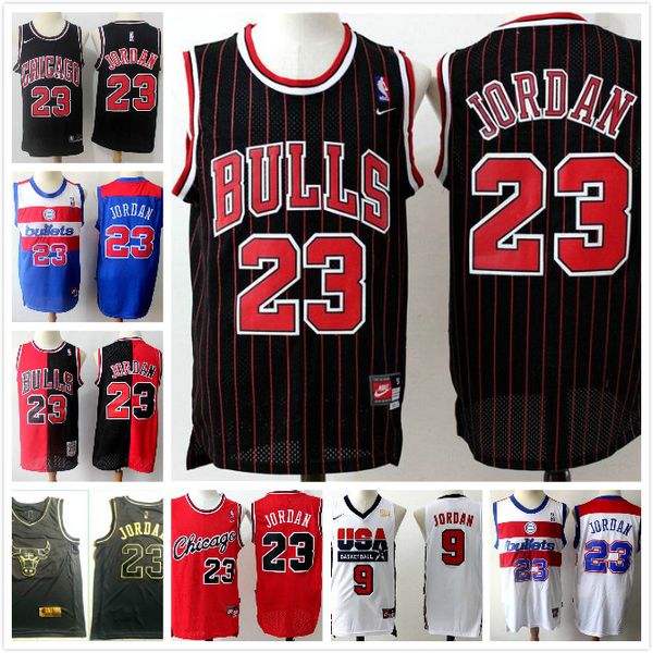 

mens college 23 michael jordan retro green black red white jersey chicago bulls michael mj basketball mesh nba vintage jerseys
