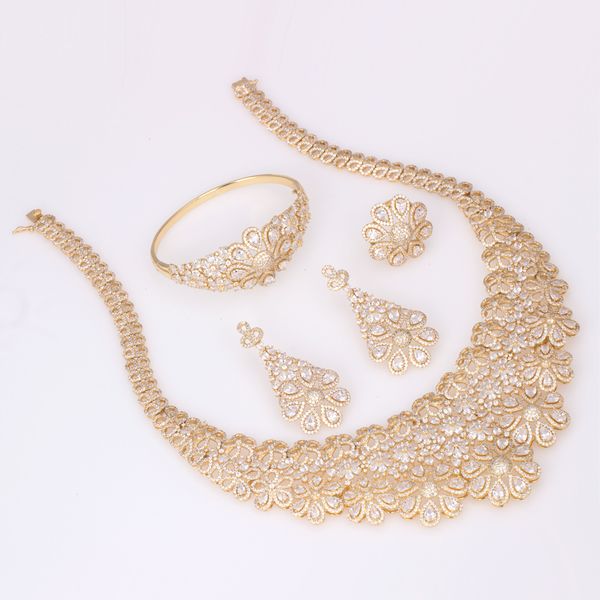 

bride talk new design bridal jewelry sets for brides women necklace in jewelry 2019, Silver
