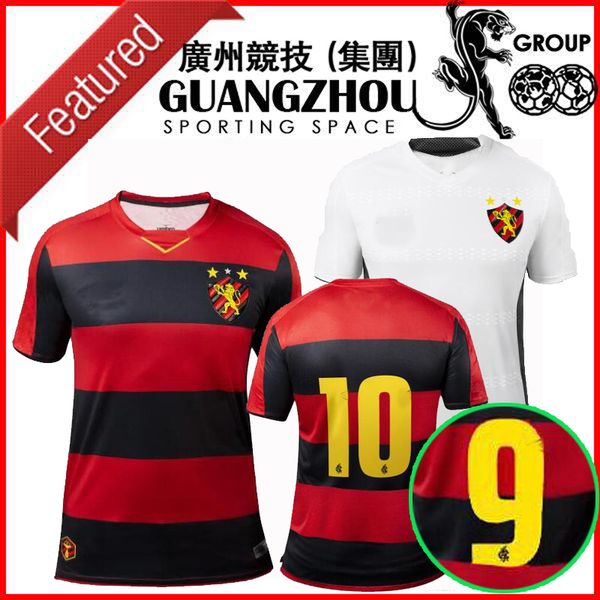 

2019 2020 port club do recife occer jer ey 19 20 cami eta de fÃºtbol home red hernane ander yago luan artur man women football hirt, Black;yellow