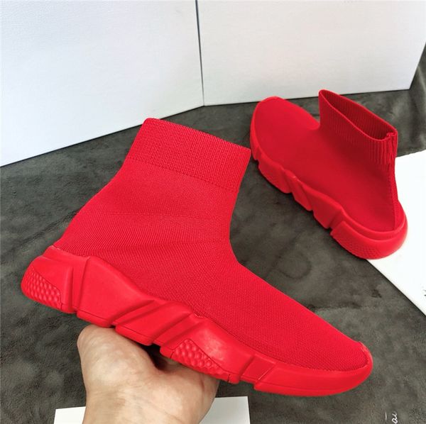 

New pari peed runner knit ock hoe original luxury trainer runner neaker race men women port hoe box