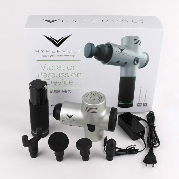 

100% new massage gun pro body deep muscle massager 4 massage heads & storage bag dhl ing