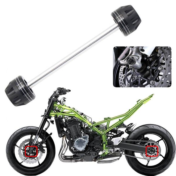 

front axle fork crash slider for cb400 vtec cb1100 cb1000r cb1300sf cb motorcycle wheel protector falling protection