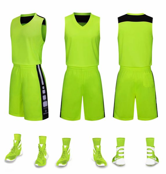

2019 new blank basketball jerseys printed logo mens size s-xxl price fast shipping good quality starsport green sgn001, Black;red