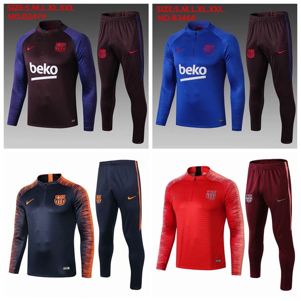 

19 20 occer barcelona fcb maillot de foot cami eta de futbol barca me i de jong griezmann football urvetement football training uit 68