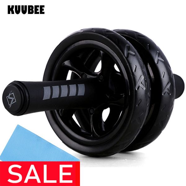 

ab roller non-slip 15cm tire pattern fitness gym exercise abdominal wheel roller