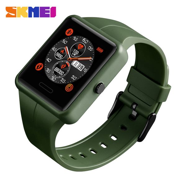 

skmei outdoor sport smart watch men bluetooth multifunction fitness watches 5bar waterproof digital watch reloj hombre, Slivery;brown
