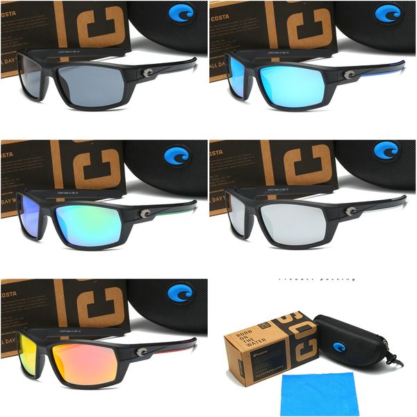 

sunglasses 8903 costa sunglasses tr90 frame mens fashion cycling sports glasses women luxury designer sunglasses beach glasses box&case, White;black