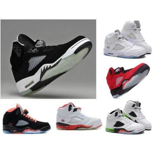 

basketball v blue suede 5 shoes v metallic silver white men athletics boots 5s sports sneaker jumpman casual trainers fashion training