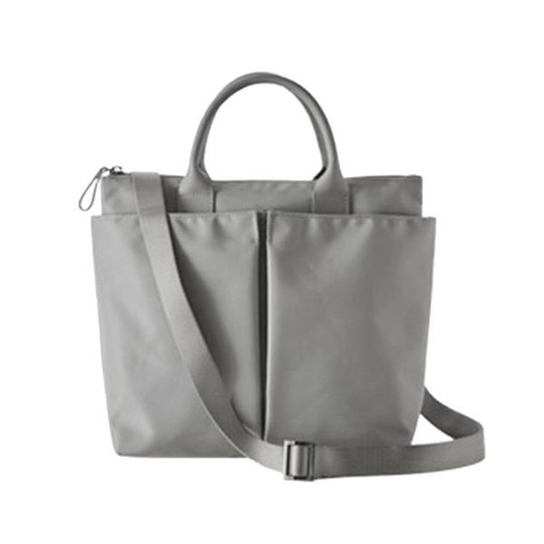 

fggs-nylon briefcase professional portable ladies shoulder bag portable document bag fashion business waterproof
